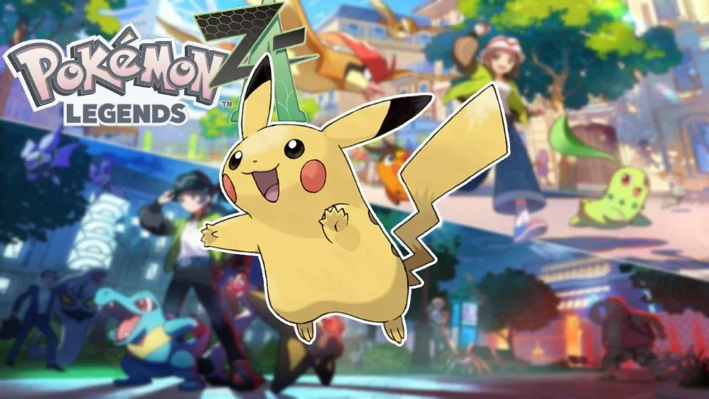 Pokemon Legends Z-A Pokedex Pikachu