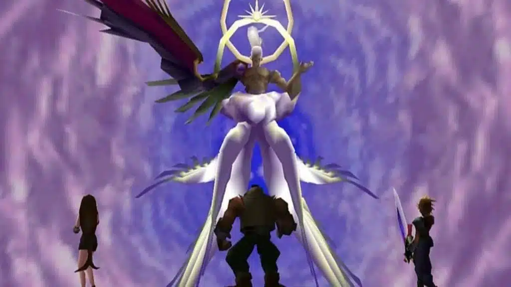 Final Fantasy 7 One Winged Angel Battle