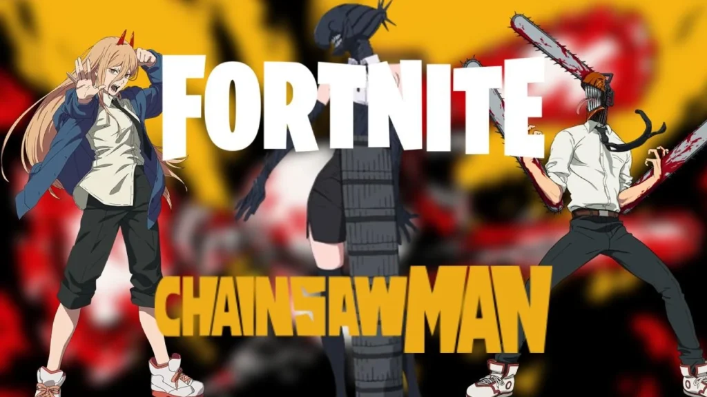 Fortnite X Chainsaw Man Thumbnail