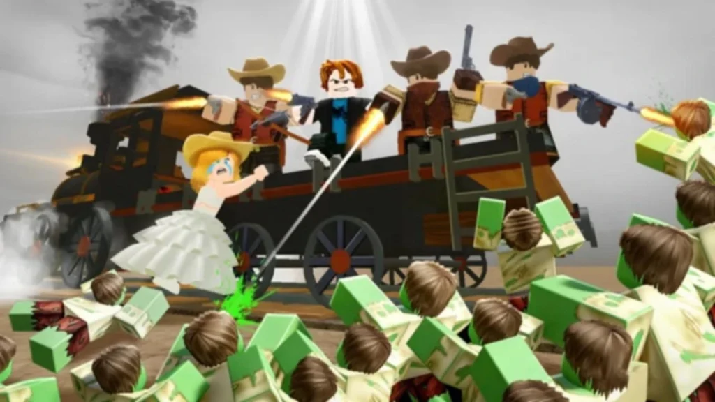 Roblox Death Train Zombies Train Key Art
