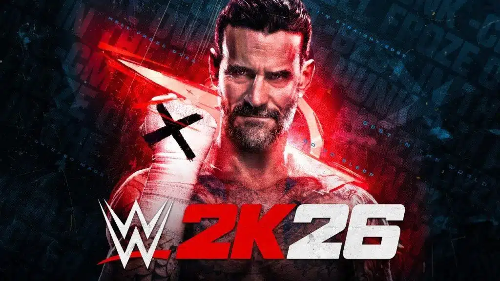 WWE 2K26 Cover Art CM Punk Landscape