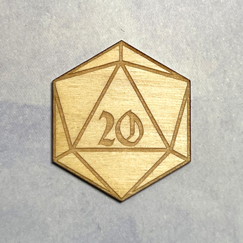 D20 Needleminder Nerdfelt d20-needleminder-nerdfelt