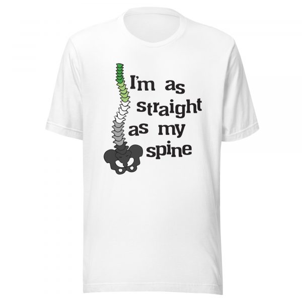 Straight As My Spine T-Shirt - Image 6