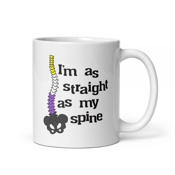 Straight As My Spine Mug - Image 13