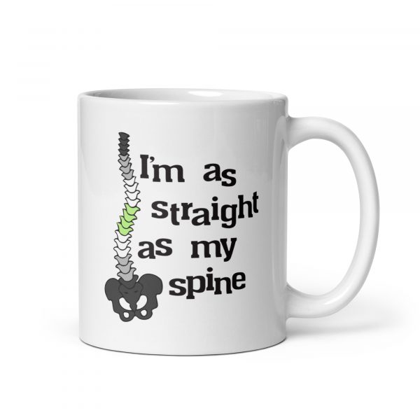 Straight As My Spine Mug - Image 5