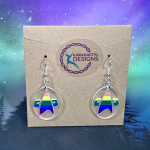Rainbow Voyager Necklace (Acrylic & Vinyl) - Image 2
