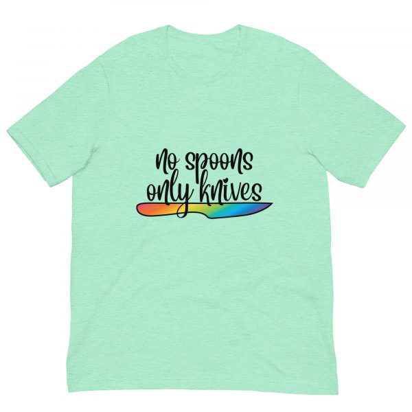 No Spoons Only Knives T-shirt - Image 21