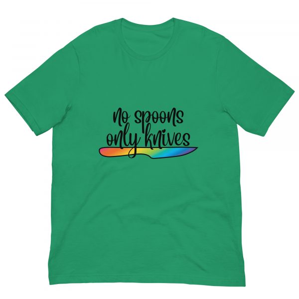 No Spoons Only Knives T-shirt - Image 15