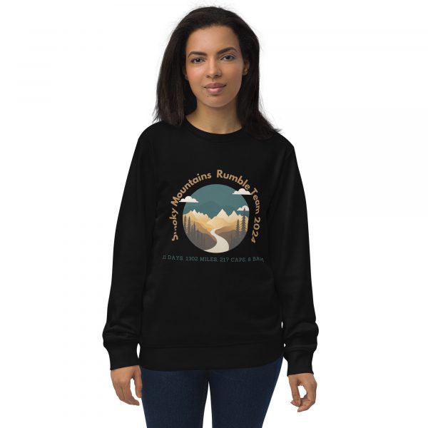 Smoky Mountains Unisex organic sweatshirt - Image 2