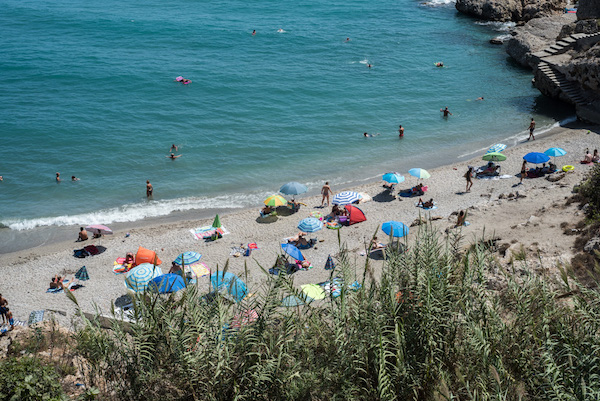 Carabeo beach, Nerja