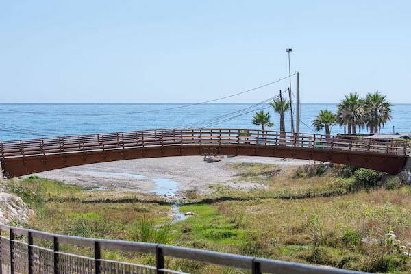 mouth of rio Chillar, Nerja