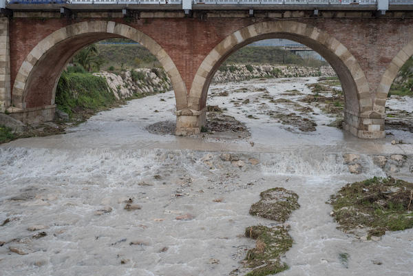 rio Chillar after the rains