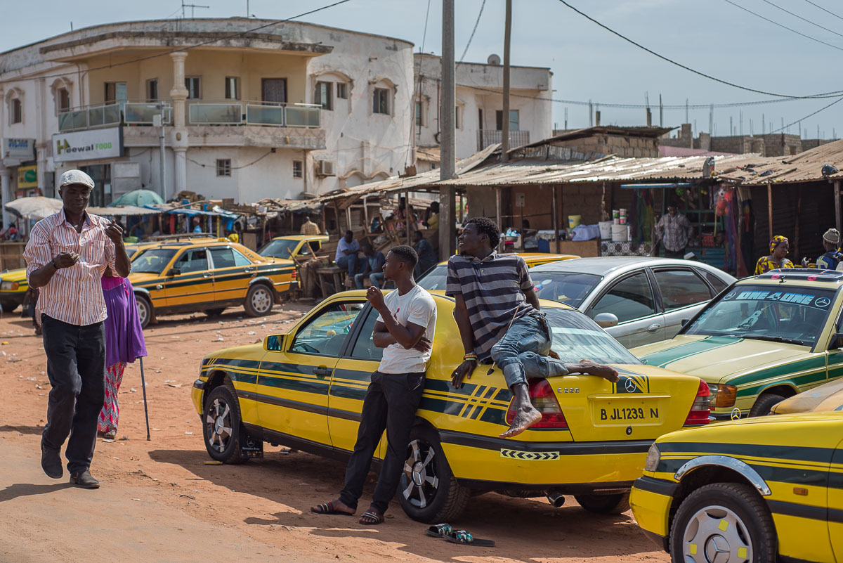 taxis, The Gambia