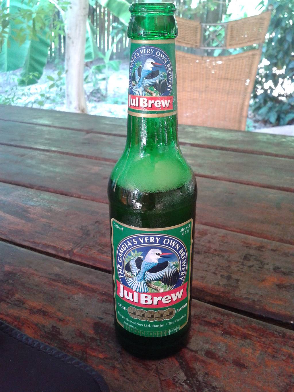 Julbrew beer, The Gambia