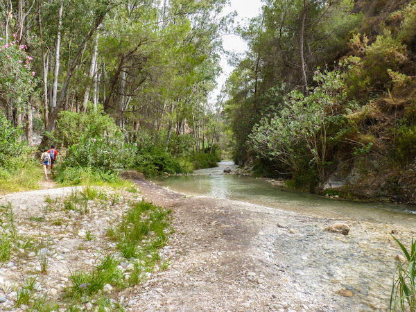 Nerja, rio Chillar walk