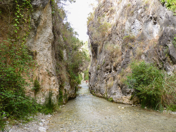 rio Chillar gorge