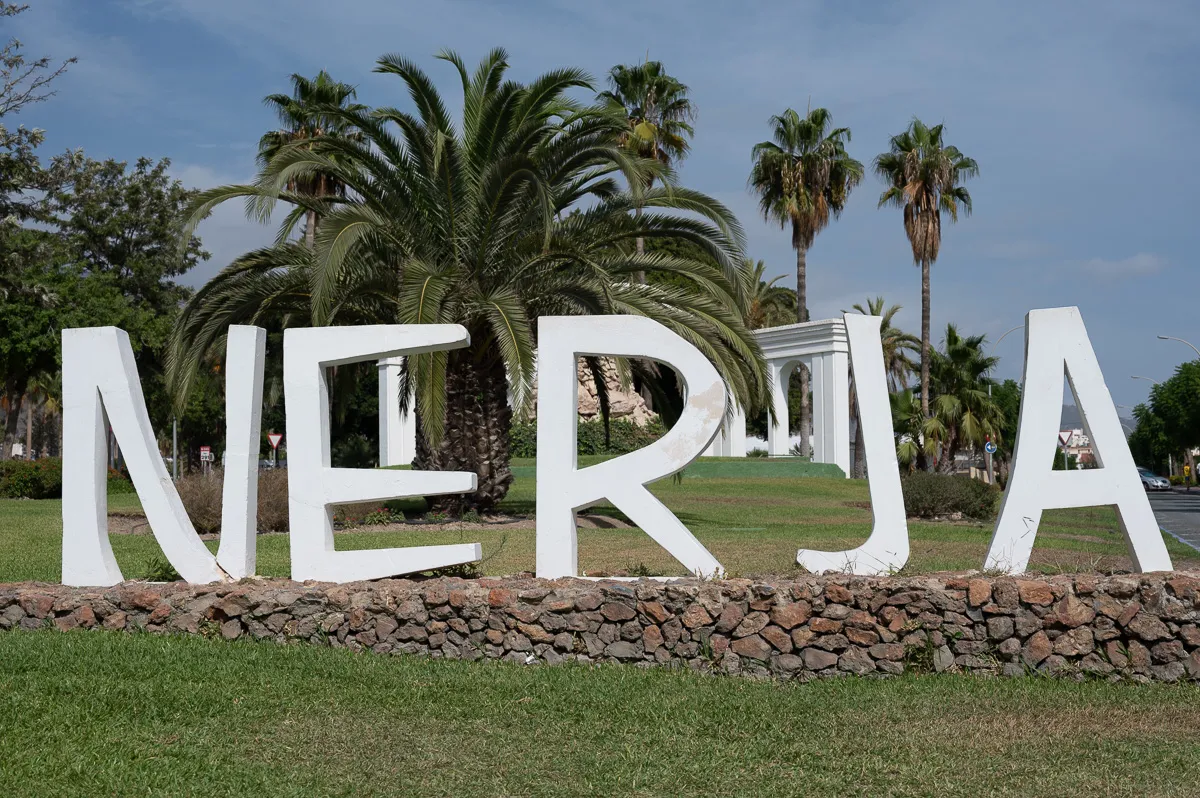 Nerja sign