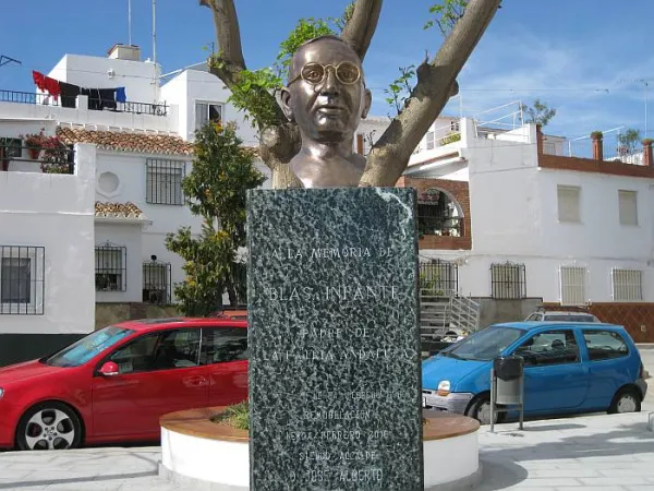 original Blas Infante in Plaza de Andalucia