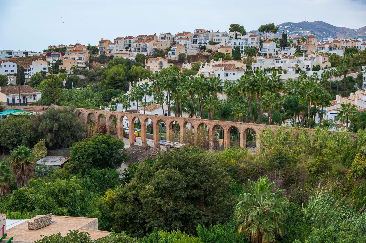 aqueduct near Capistrano, Nerja