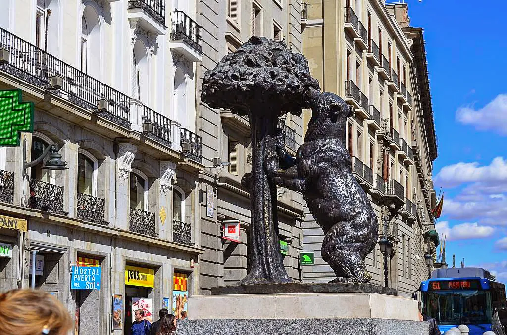 The Bear and the Strawberry Tree (El Oso y el Madroño) in Madrid.