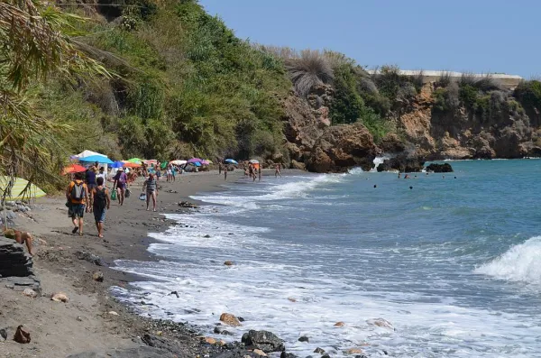 La Caleta de Maro beach, Nerja