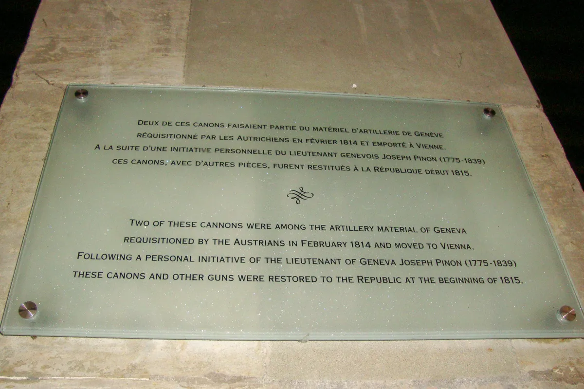 plaque, Geneva