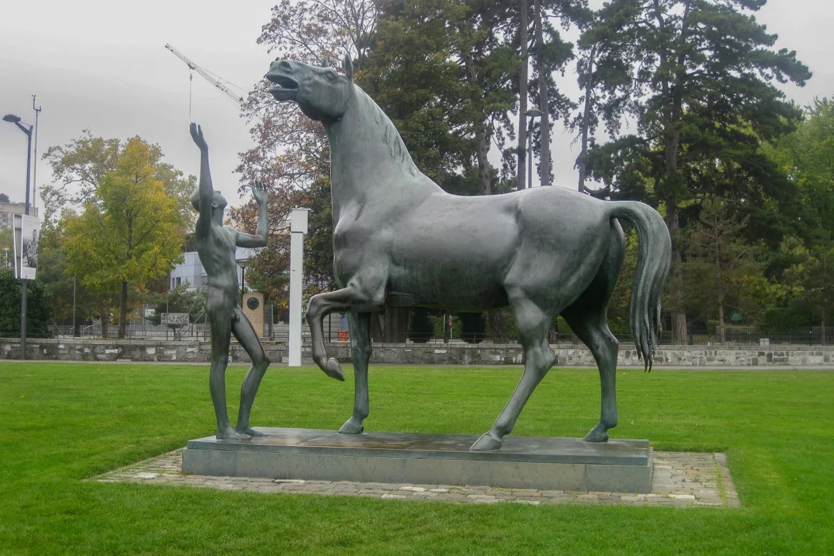 L'adolescent et le cheval, Geneva