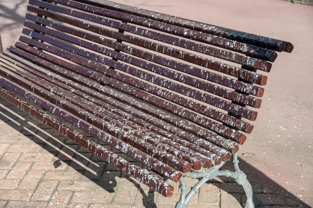 poo bench, Nerja