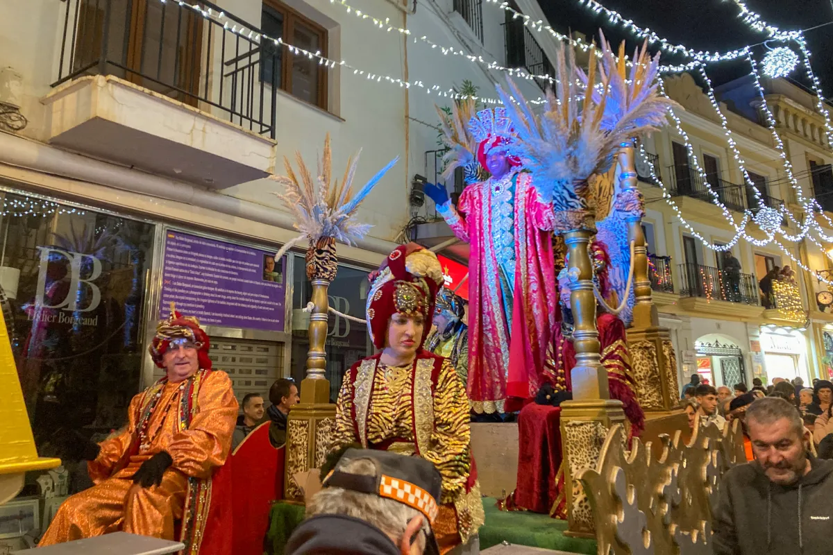 Three Kings, Nerja, procession