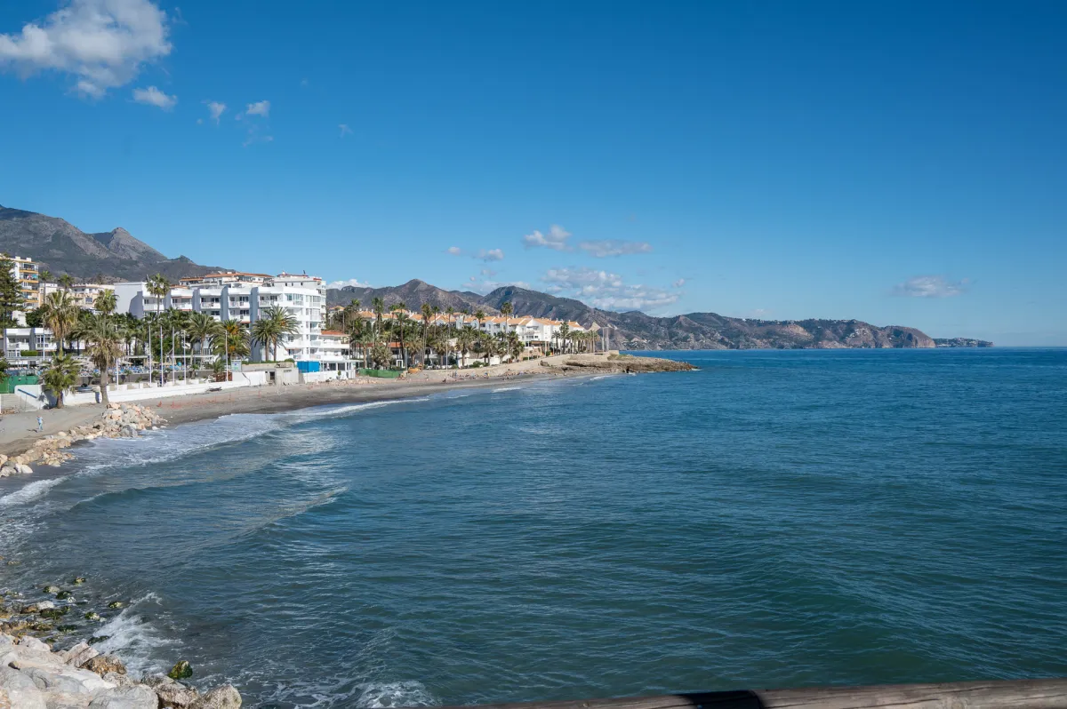 Torrecilla beach, Nerja, Spain