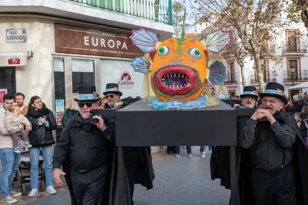 Entierro del Chanquete, Nerja