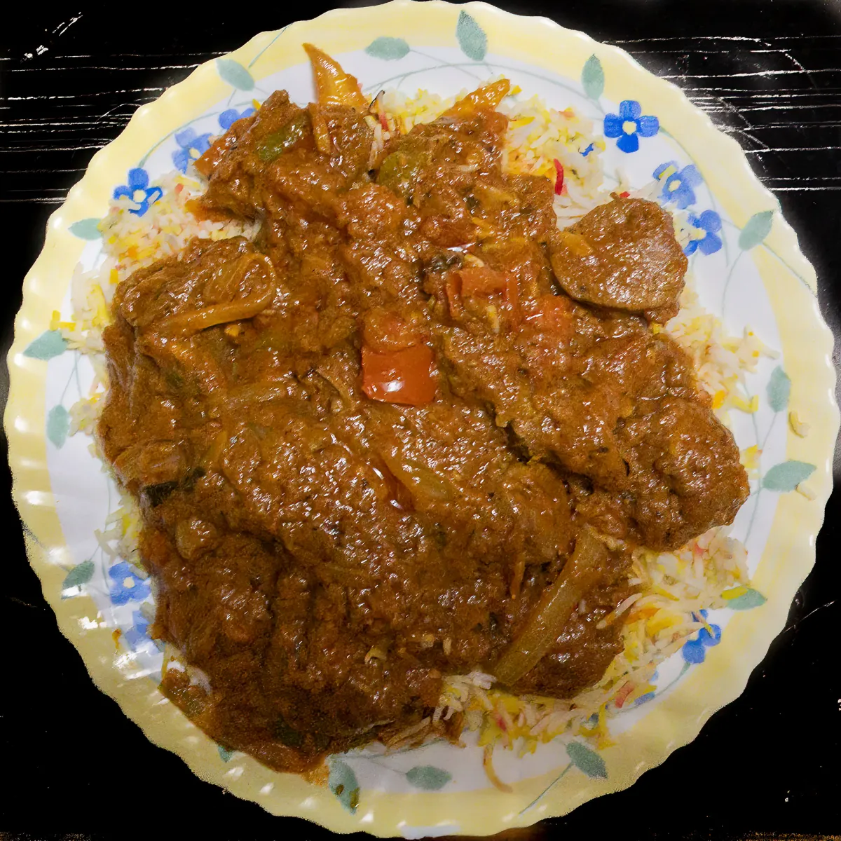 lamb jalfrezi