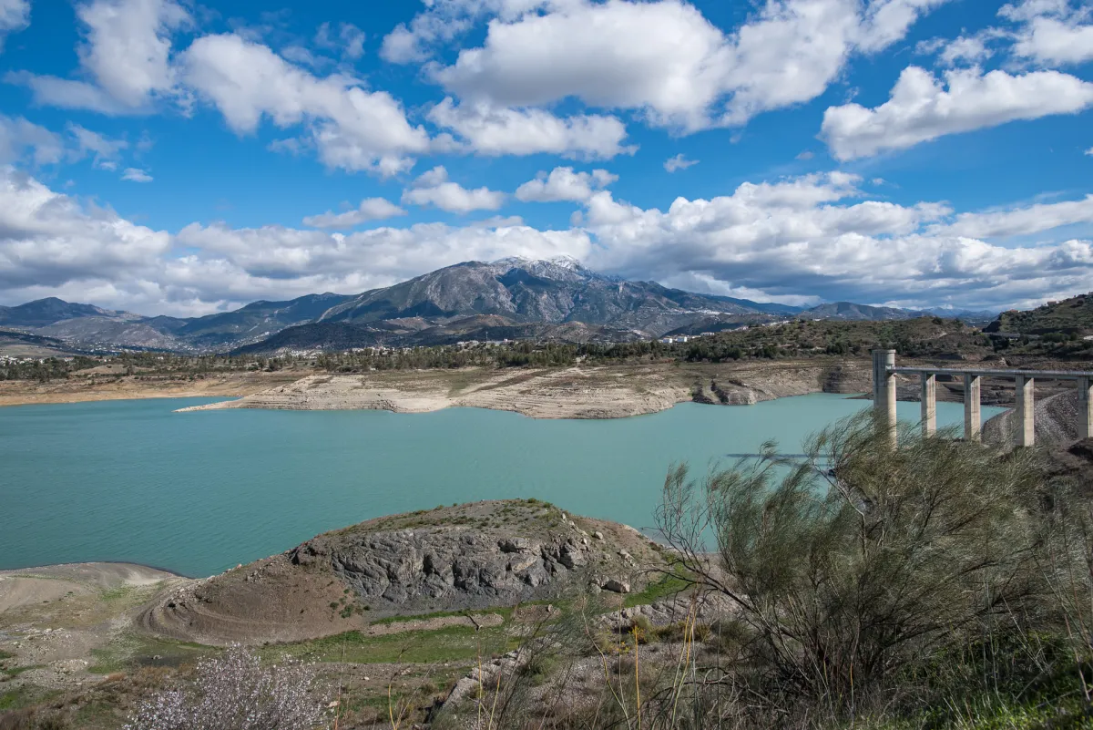 La Viñuela reservoir