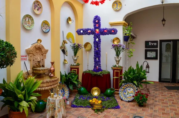 Day of the Cross in Nerja