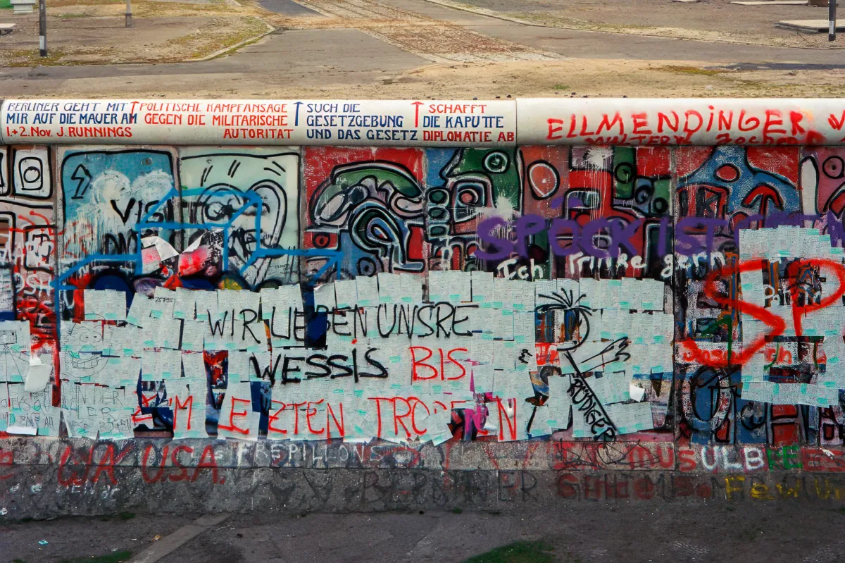 Berlin Wall graffiti