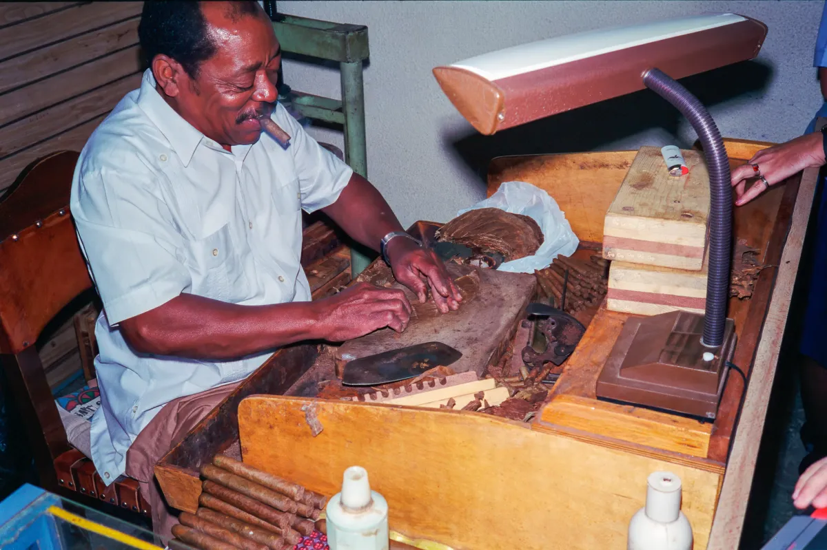 had rolling cigars in Cuba