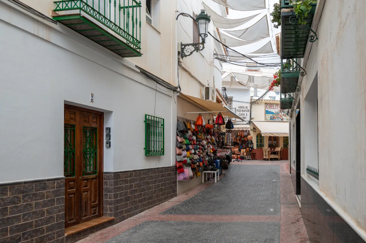 Nerja, calle Malaga