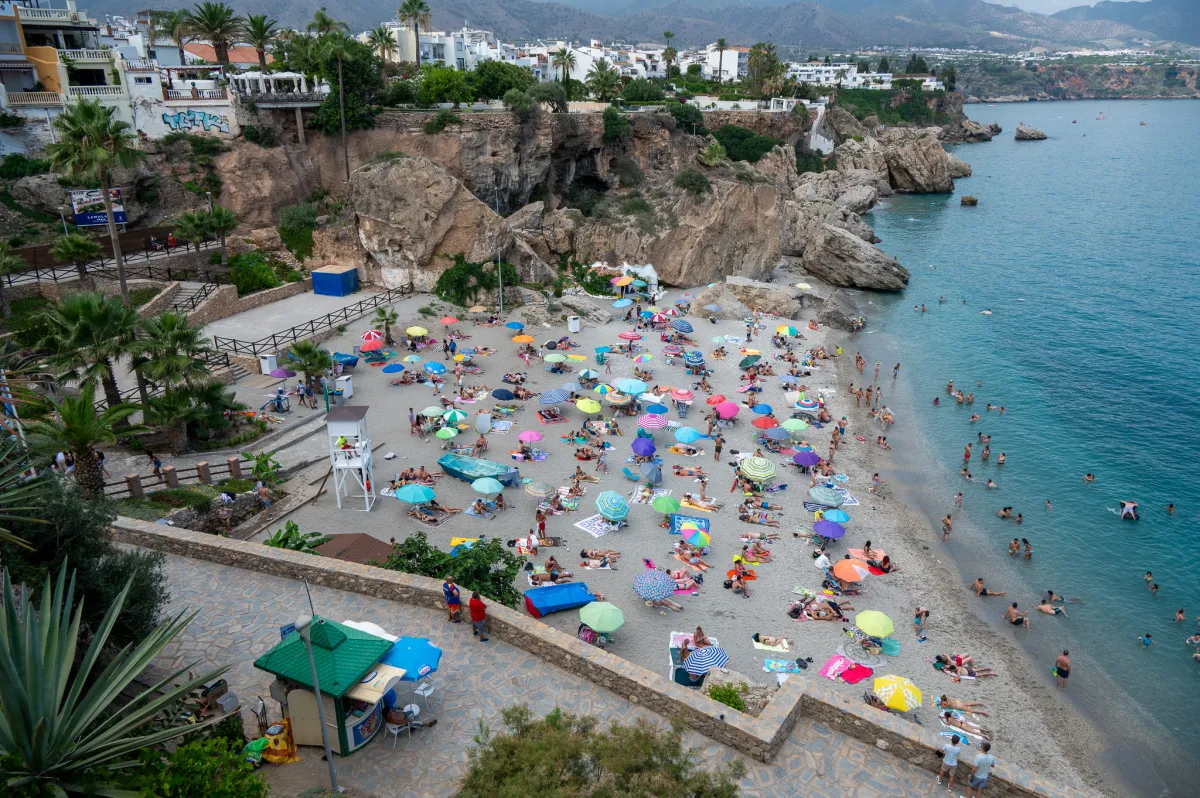 Nerja, beach