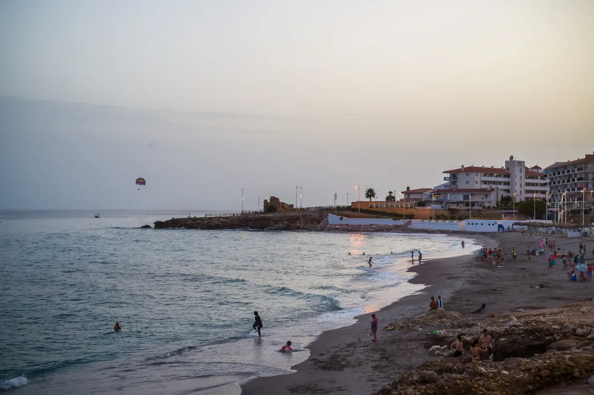 Torrecilla beach in Nerja