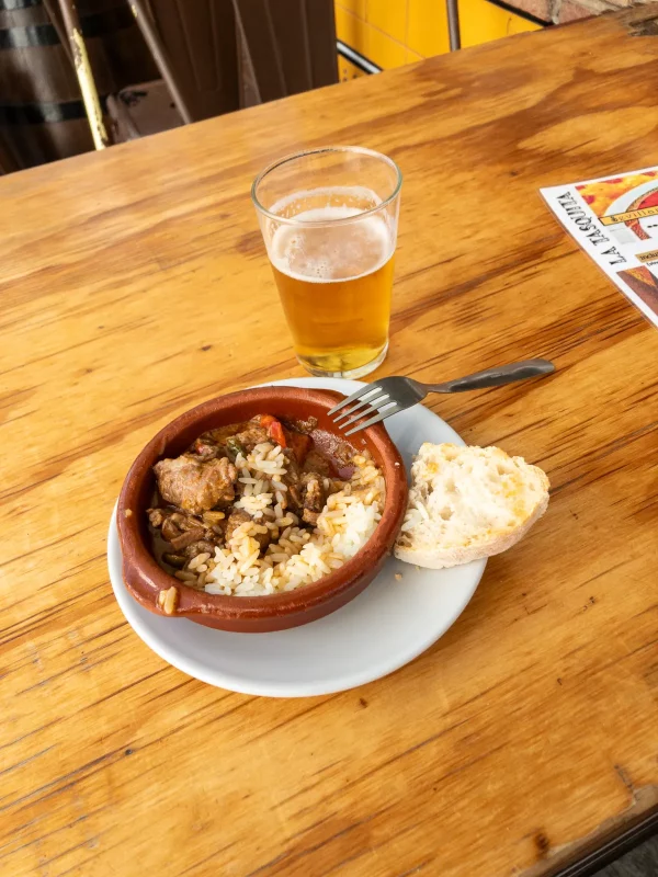beer and tapas, La Tascita, Nerja