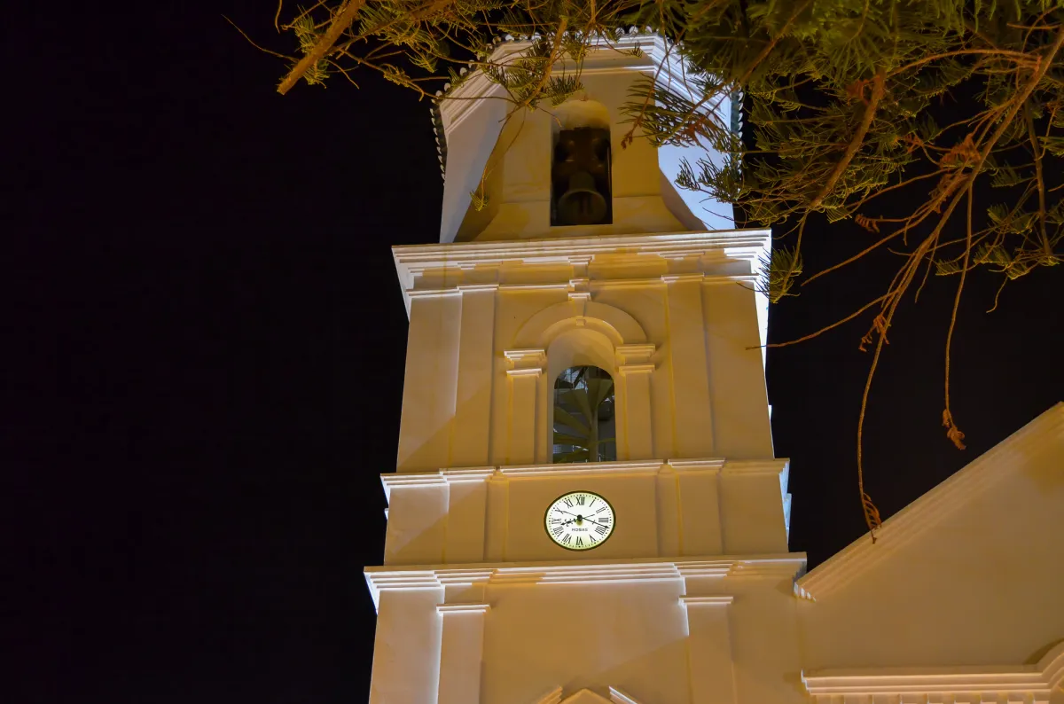 Belltower, iglesia El Salvador, Nerja