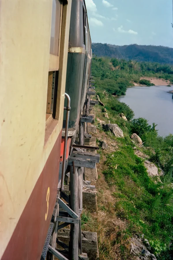 Thai-Burma Railway by the river