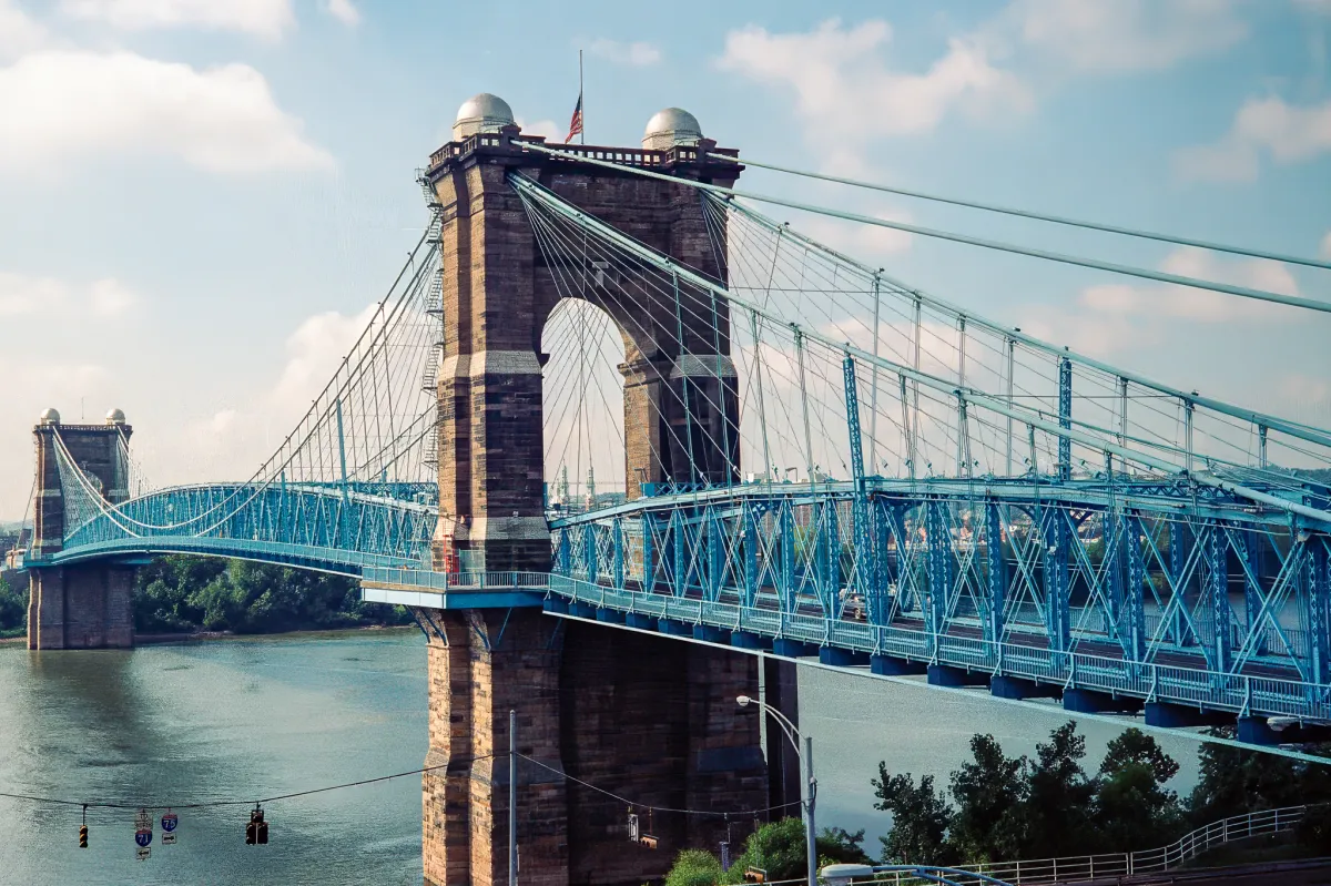 John A Roebling Suspension Bridge