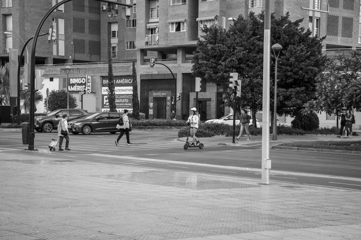 crossing, Malaga