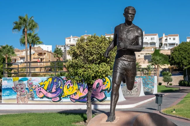 Ayo sculpture, Nerja