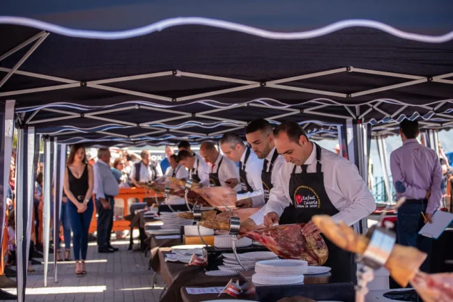 Ham carving competition, Nerja