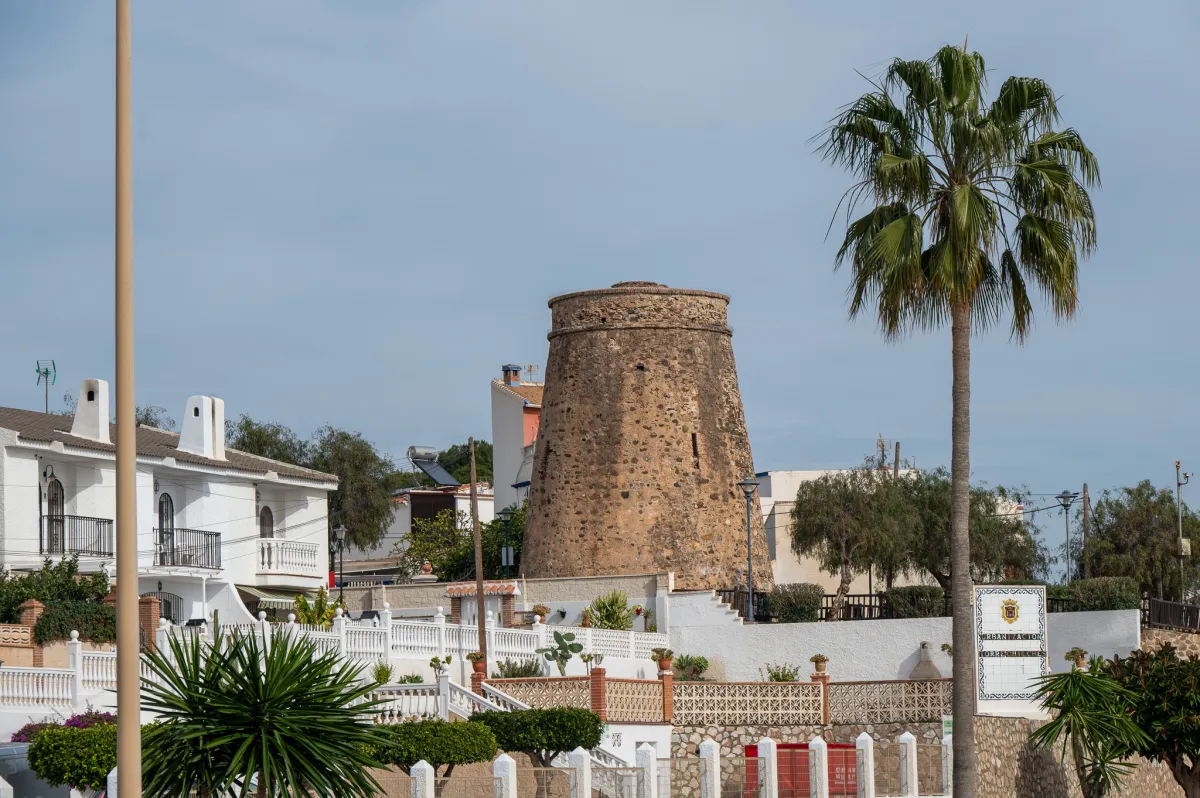 Torre de Chilches from a distance