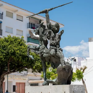 A Teno statue, Nerja