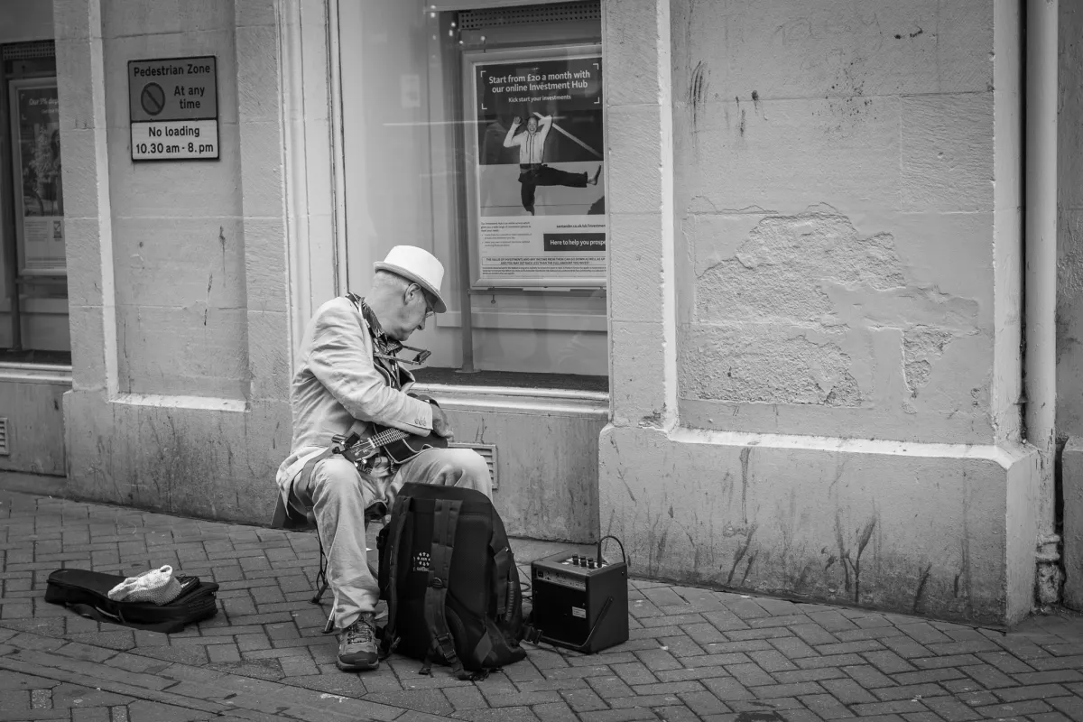 Edinburgh in black and white 7