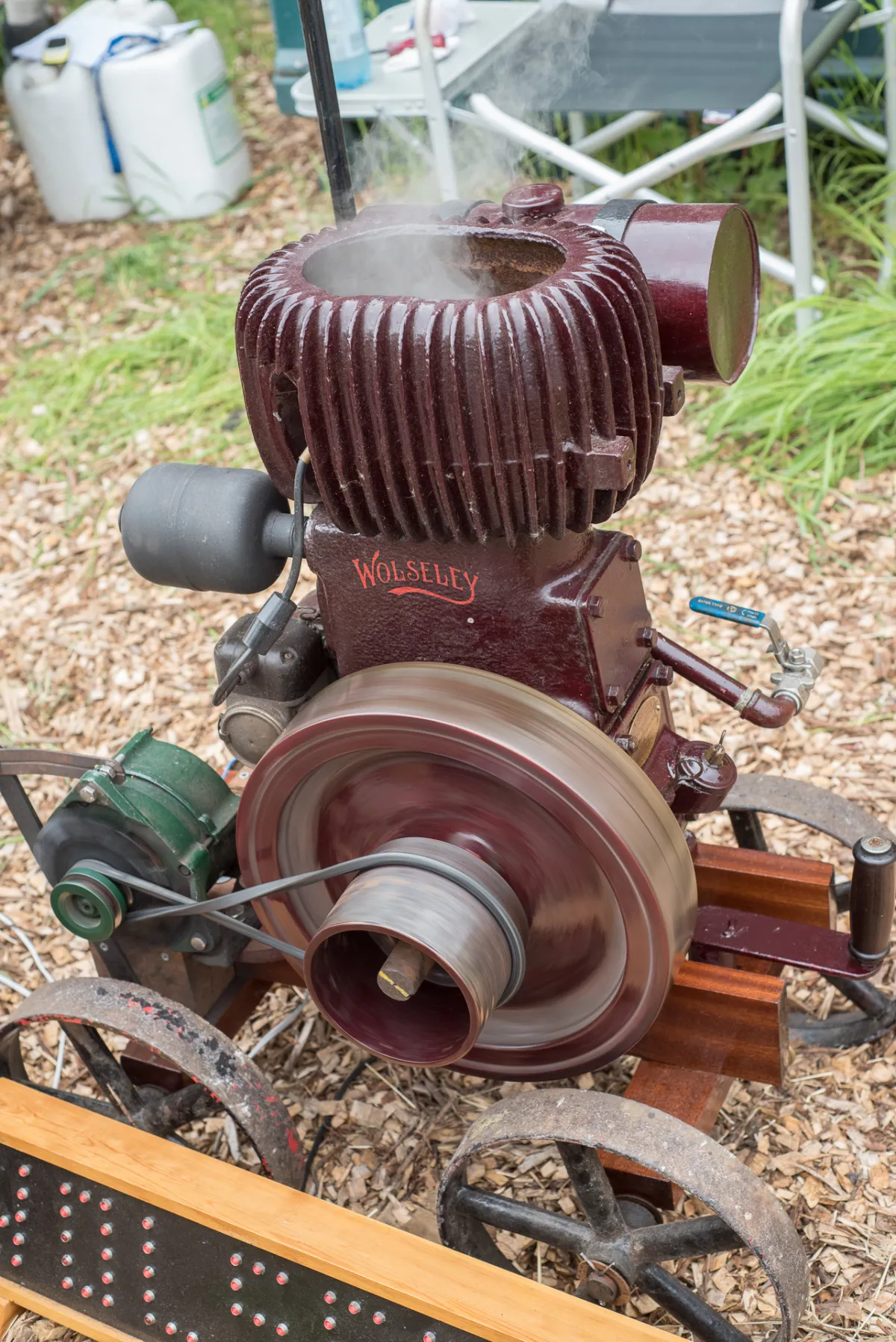 Steam engine, Longdown Farm, 3